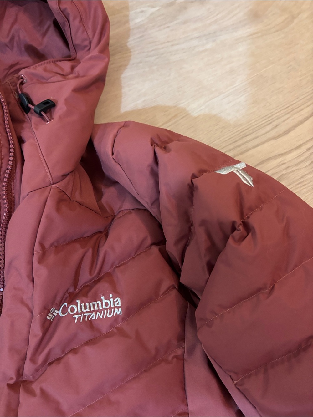 Columbia Heatzone TurboDown 1000 hooded jacket TITANIUM PANTS TOO OMNI HEAT S - Picture 2 of 16